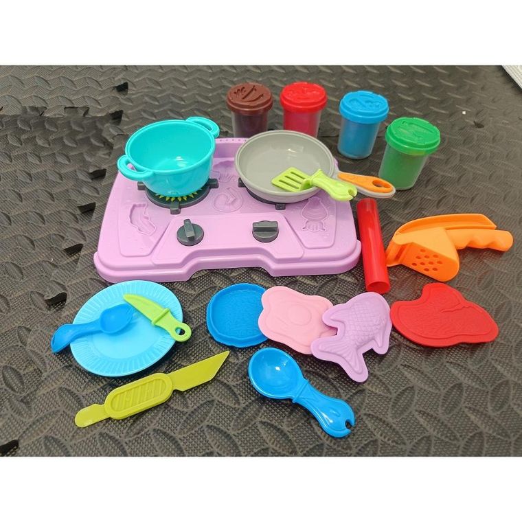 Anek dla Dzieci, masa plastyczna, kuchnia