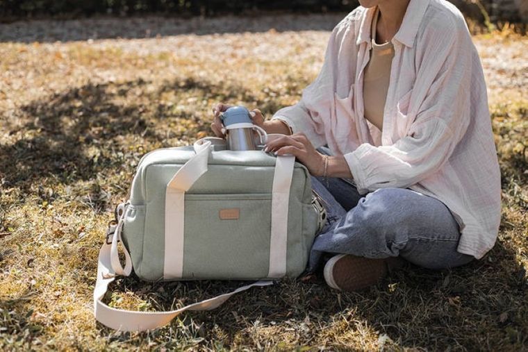 Beaba, Paris, torba dla mamy, Sage green