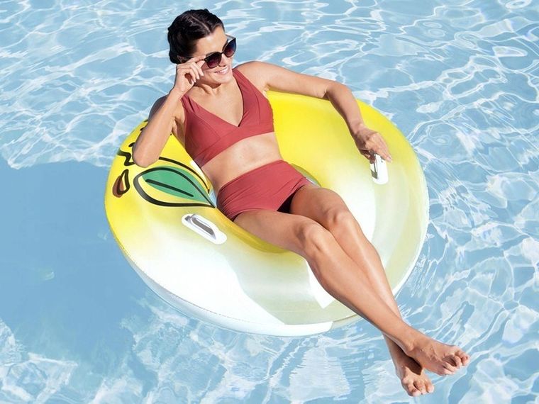 Bestway, koło dmuchane, cytrynka, 114 cm