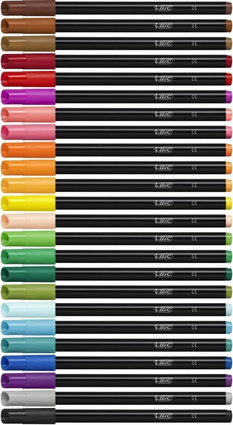Bic, Intensity Up, flamastry, 24 kolory