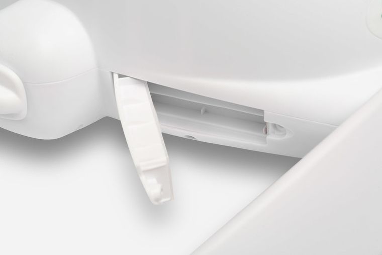 Caretero, Noco, elektryczny leżaczek i bujaczek 2w1, grey