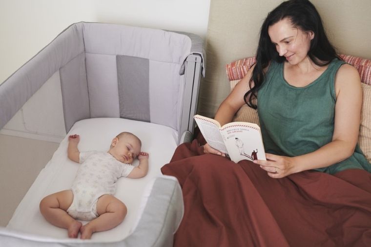 Chicco, Co-Sleeping, Next2me Forever, łóżeczko dostawne, Cool Grey