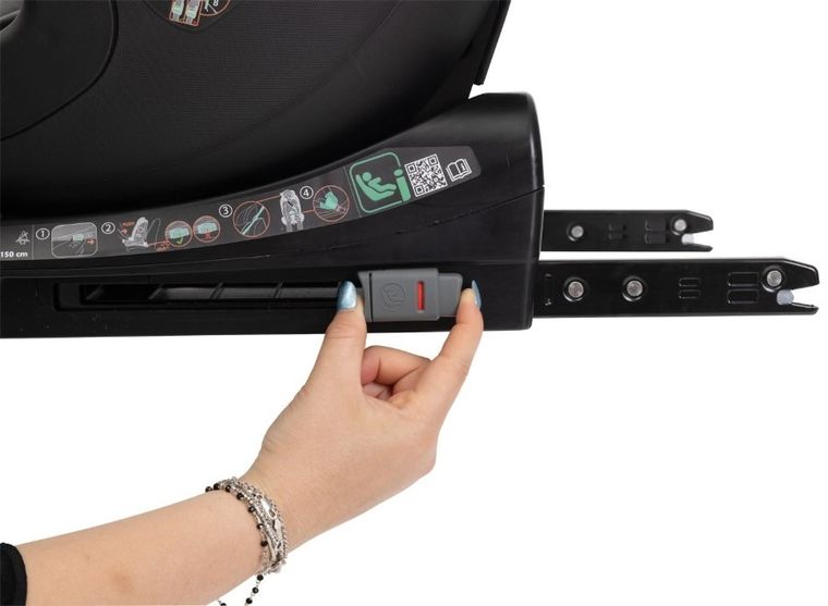 Chicco, Seat&Go, I-size, fotelik samochodowy, Posh Black, 76-150 cm