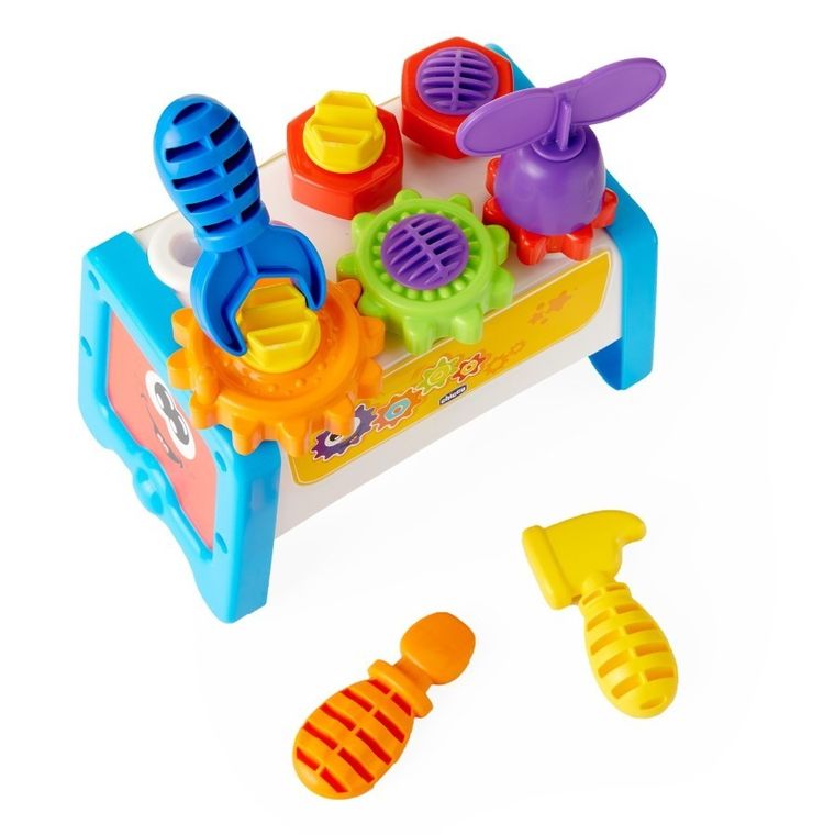 Chicco, Smart2Play, zestaw małego majsterkowicza, warsztat i skrzynia narzędziowa