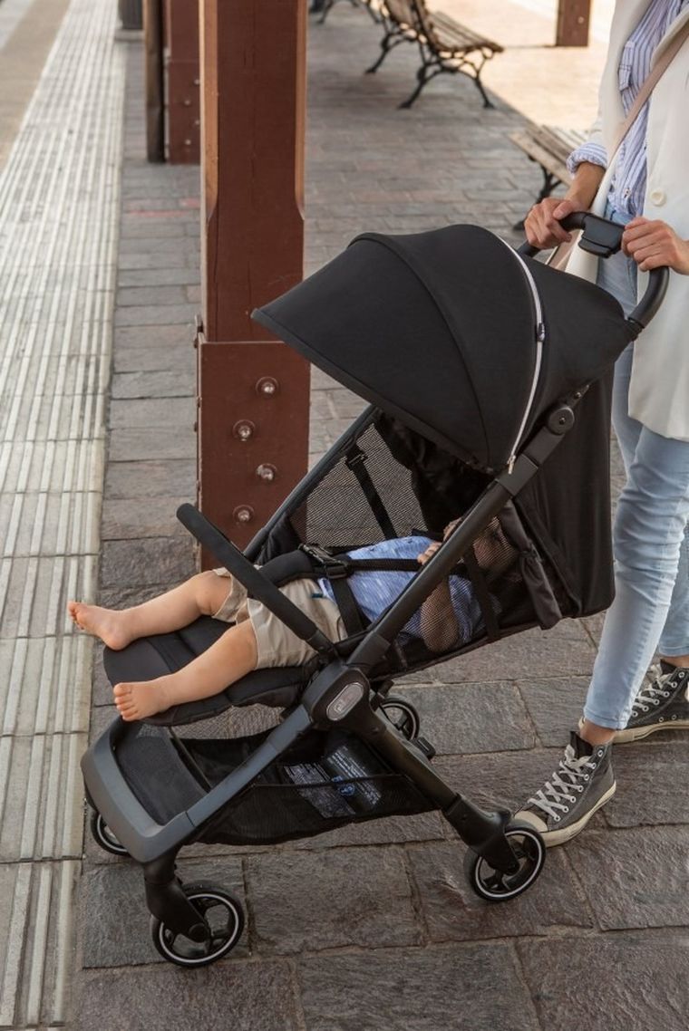 Chicco, We, wózek spacerowy, Black