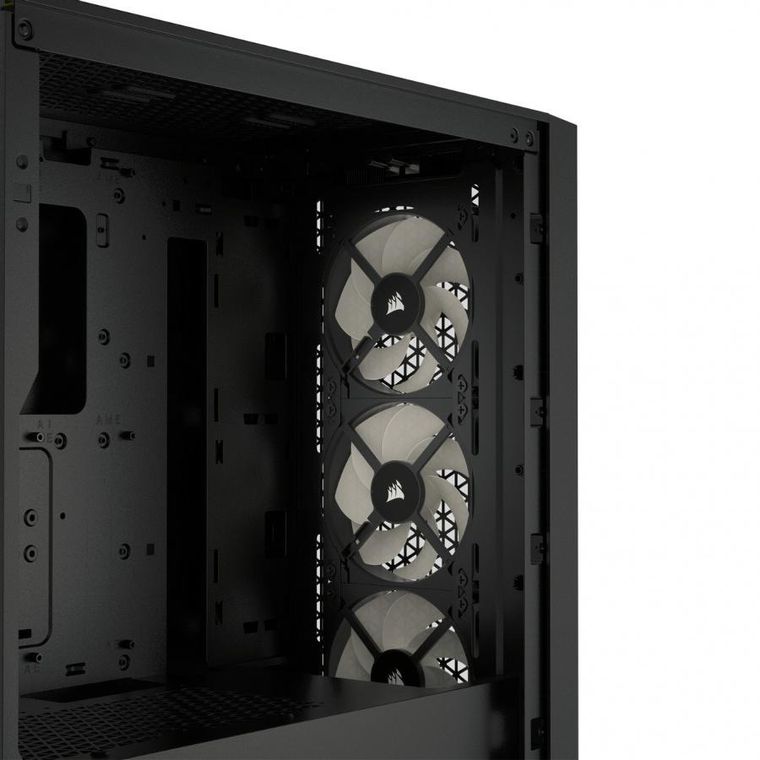 Corsair, obudowa komputerowa, 3000D Airflow RGB TG Mid-Tower, czarna