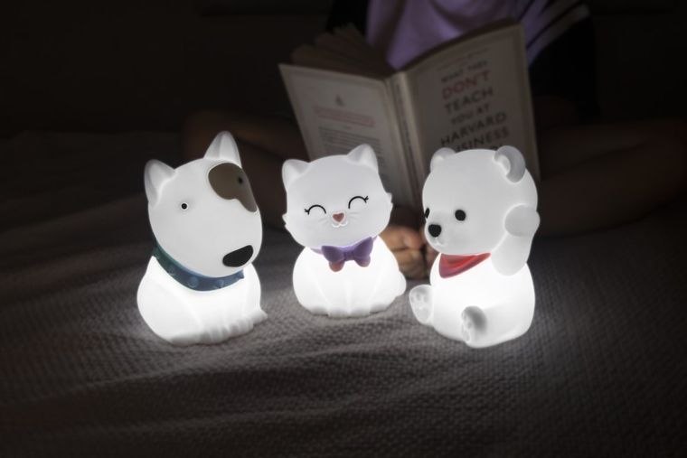 Dhink, Miś, lampka silikonowa na USB