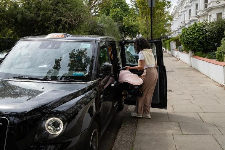 Doona, Doona I, mobilny fotelik samochodowy, blush pink