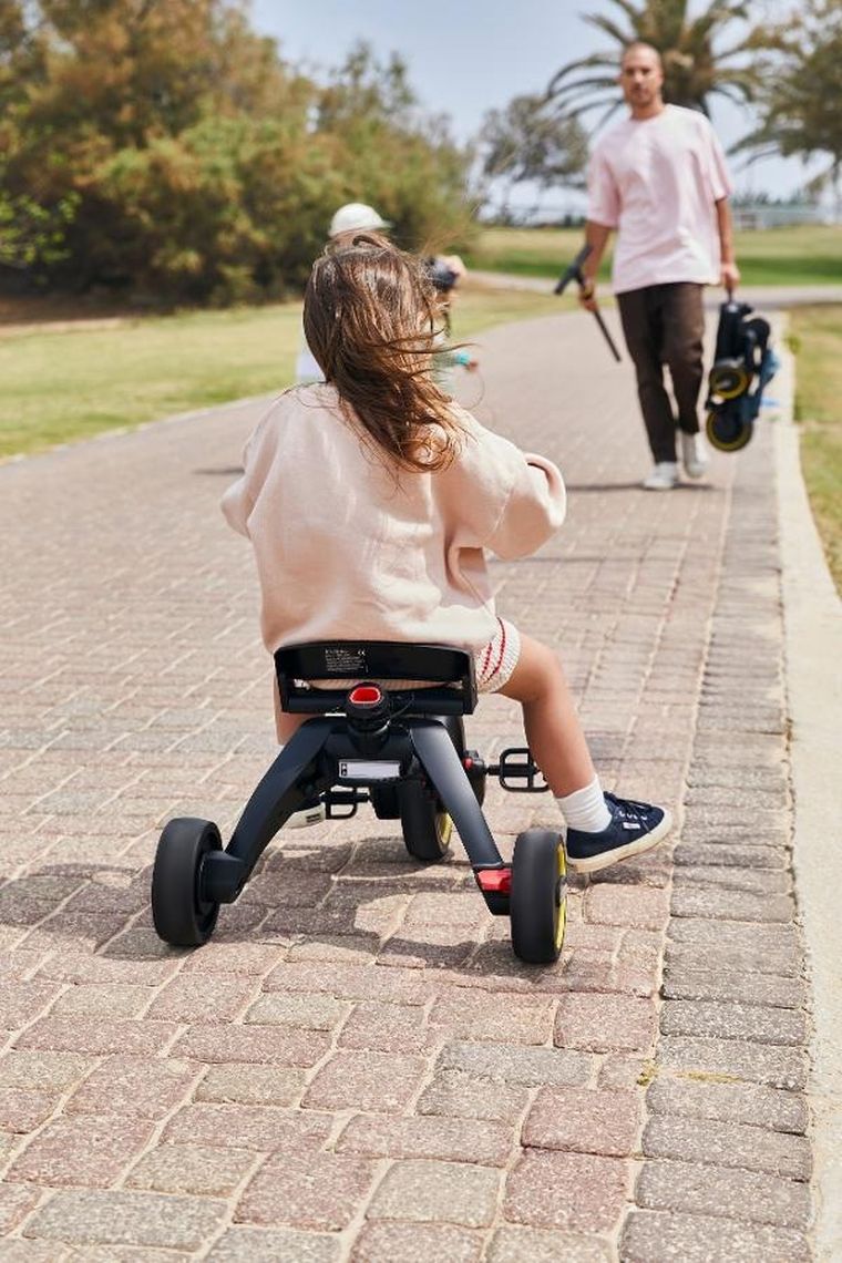 Doona, Liki S5, rowerek trójkołowy, składany, nitro black