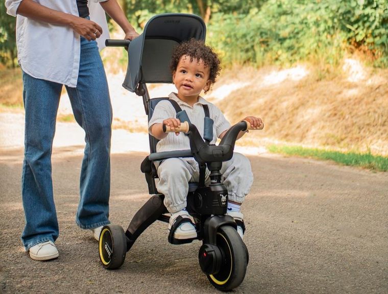 Doona, Liki S5, rowerek trójkołowy, składany, ocean blue