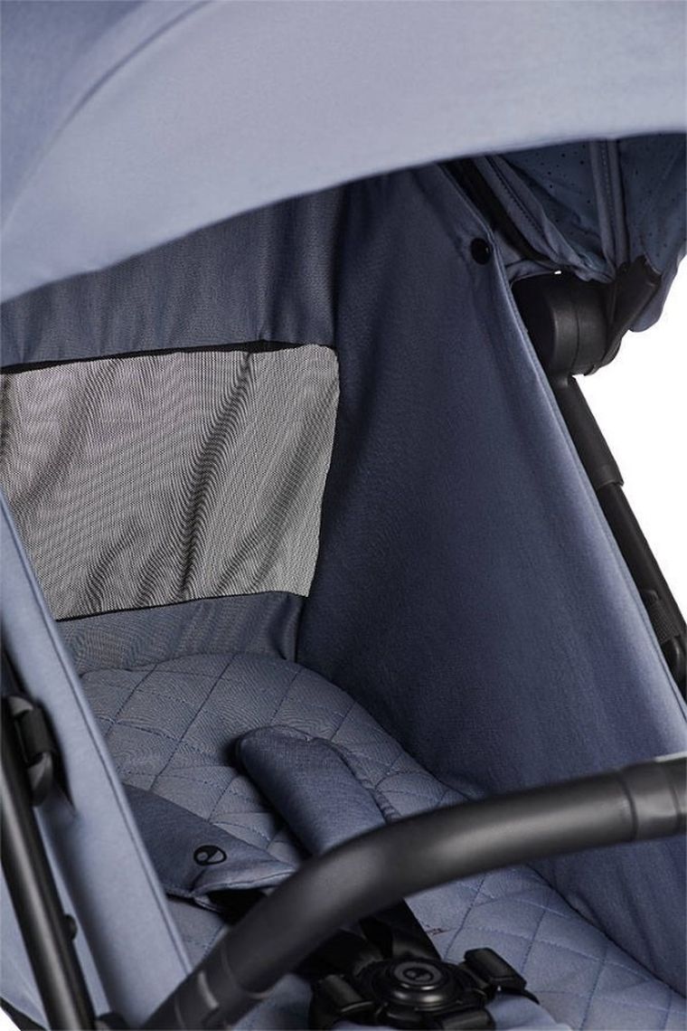 Easywalker, Jackey, kompaktowy wózek spacerowy, Steel Grey