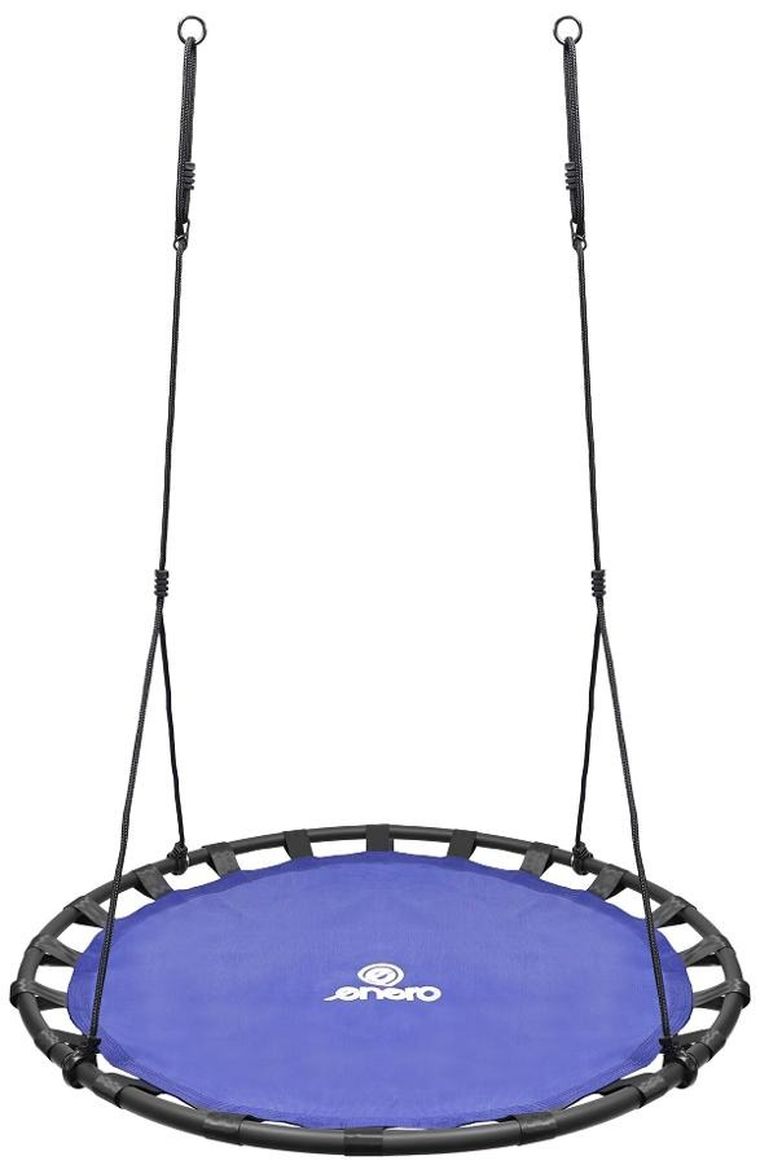 Enero, huśtawka ogrodowa, bocianie gniazdo, 120 cm, niebieska