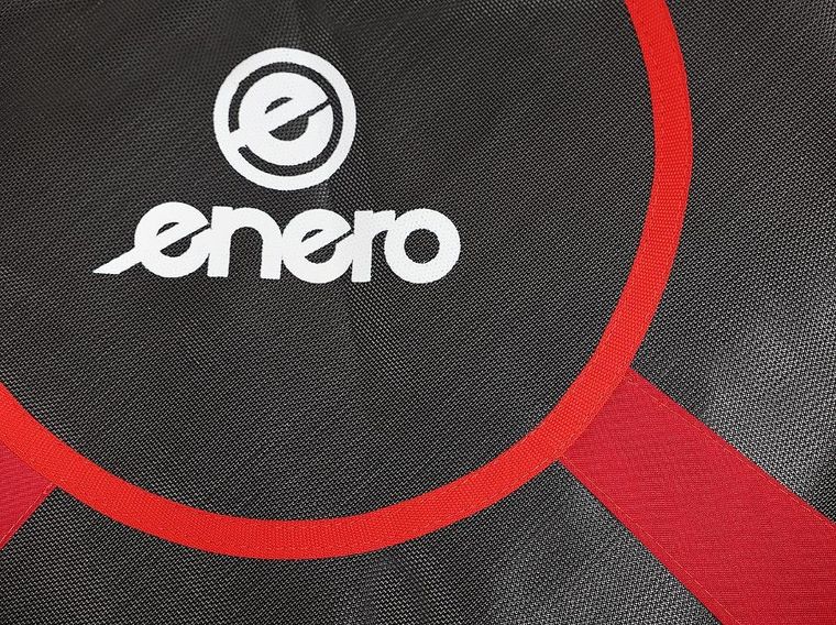 Enero, huśtawka ogrodowa, bocianie gniazdo, XXL, czerwona, 100 cm