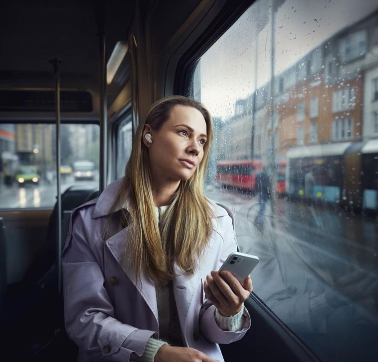 Epos, słuchawki bezprzewodowe, białe, E1TWS