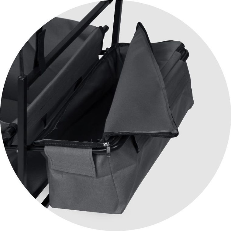 Humberg, wózek transportowy, składany, 80l