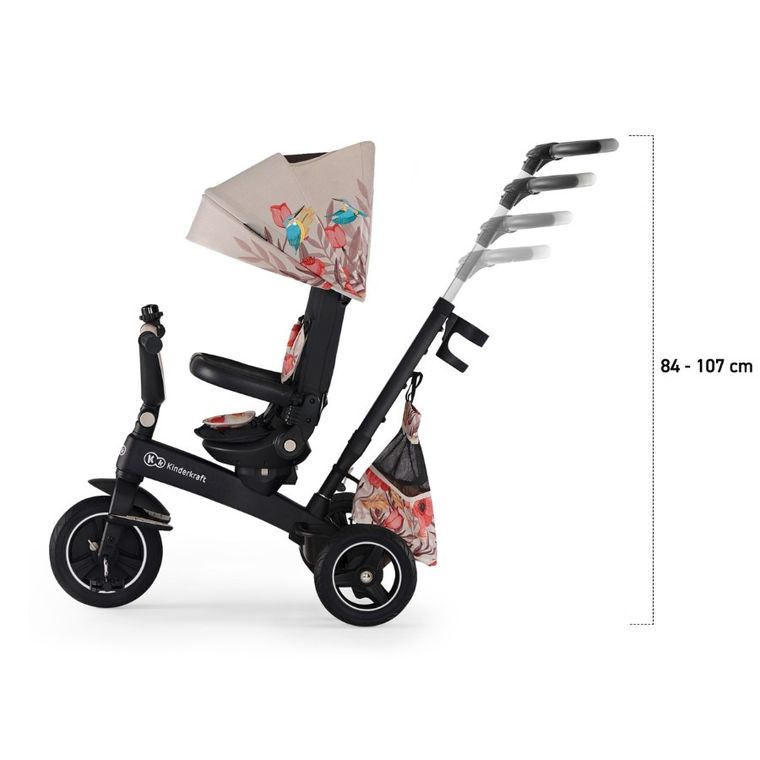 Kinderkraft, Easytwist, rowerek trójkołowy, Bird