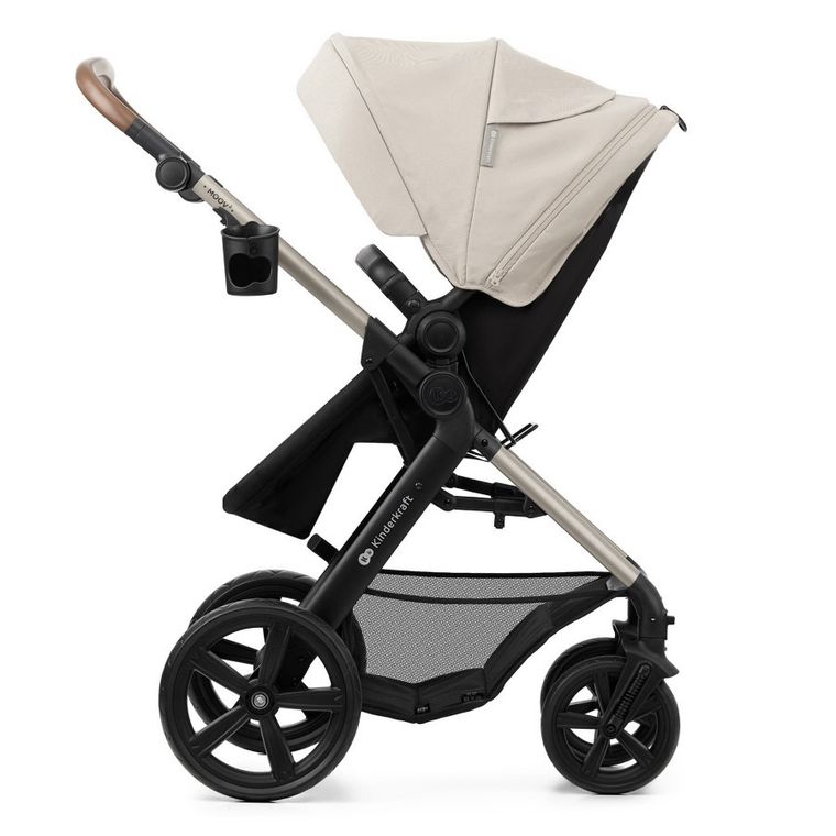 Kinderkraft, Moov 2, wózek wielofunkcyjny, 3w1, Moonlight Grey
