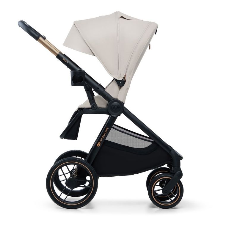 Kinderkraft, Nea 2, wózek wielofunkcyjny 2w1, Soft Beige