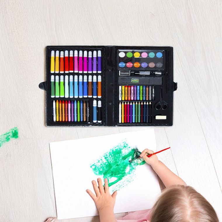 Maaleo, zestaw do malowania w walizce, 86 szt.