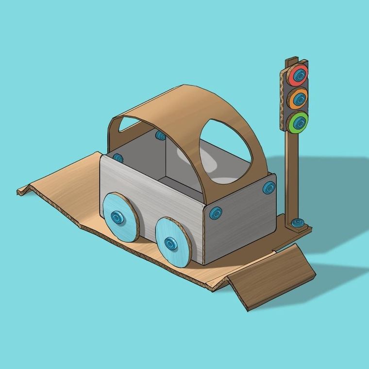 Makedo, Create, zestaw narzędzi do konstruowania, 260 elementów