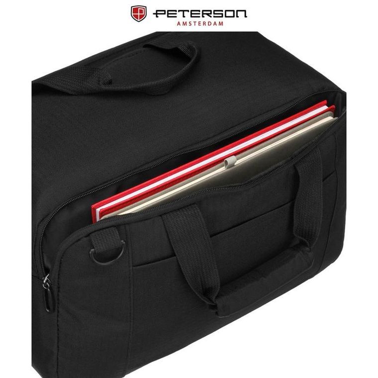 Peterson, plecak podróżny, czarny