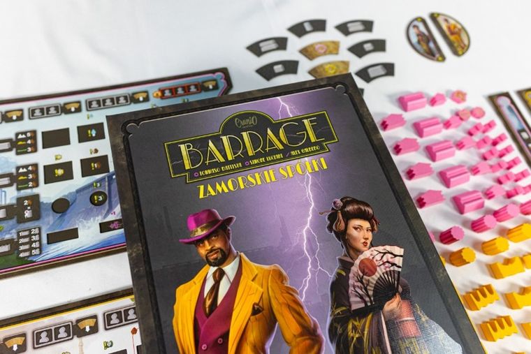 Portal Games, Barrage: Zamorskie Spółki, dodatek do gry