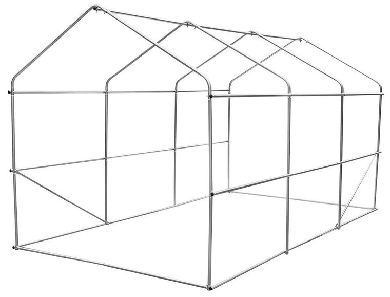 Saska Garden, tunel ogrodowy, szklarnia, zielona, 200-350-200 cm