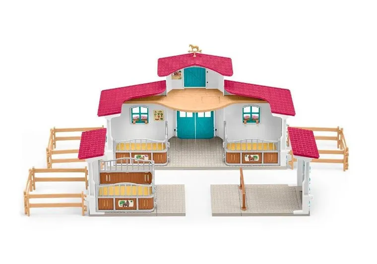Schleich, Horse Club, Centrum jeździeckie Lakeside, zestaw, 42567