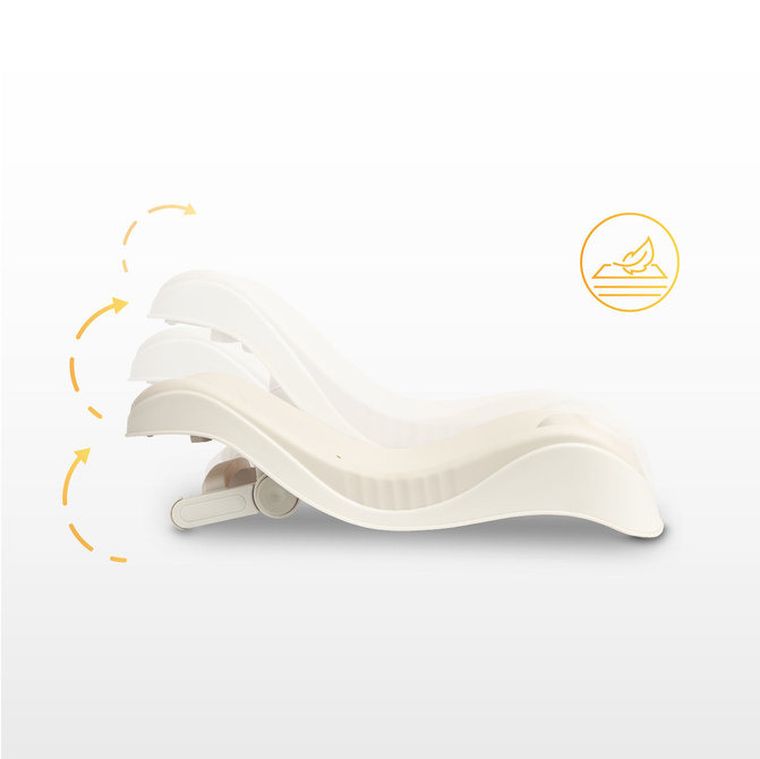 Sensillo, Posi, wkładka do wanienki składana, beżowy