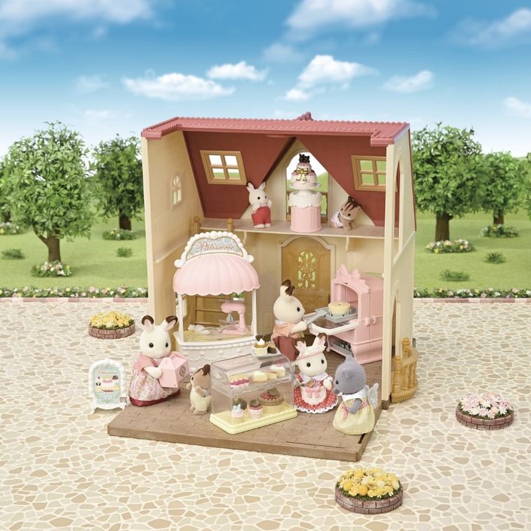 Sylvanian Families, Cukiernia pełna pyszności, zestaw akcesoriów, 5807