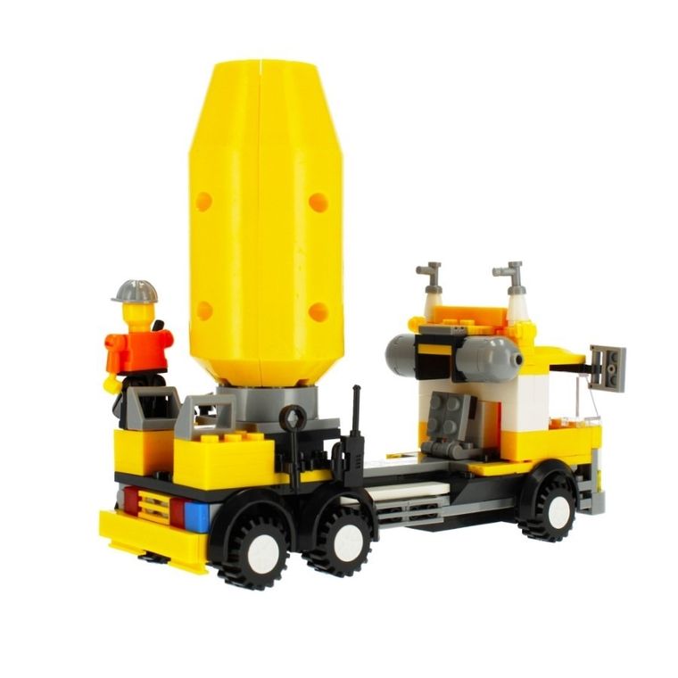 Alleblox, betoniarka, klocki konstrukcyjne, 216 elementów