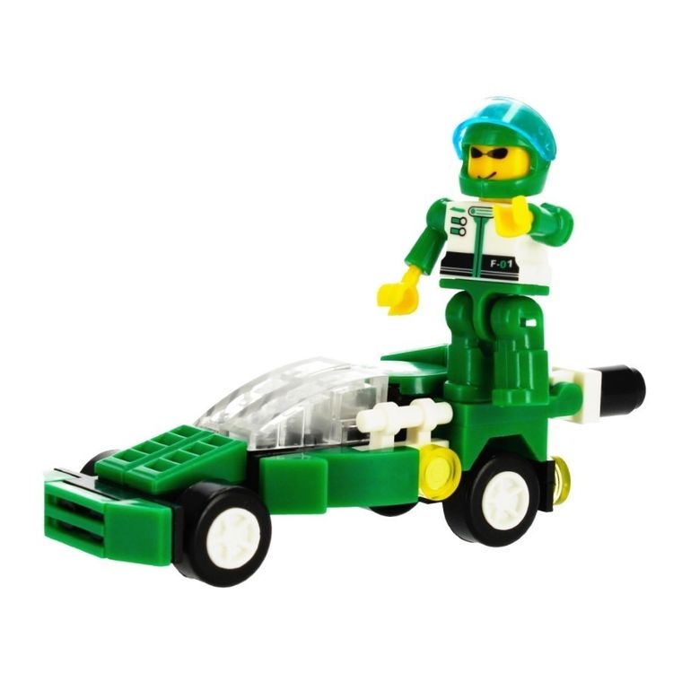 Alleblox, samochód wyścigowy, klocki konstrukcyjne