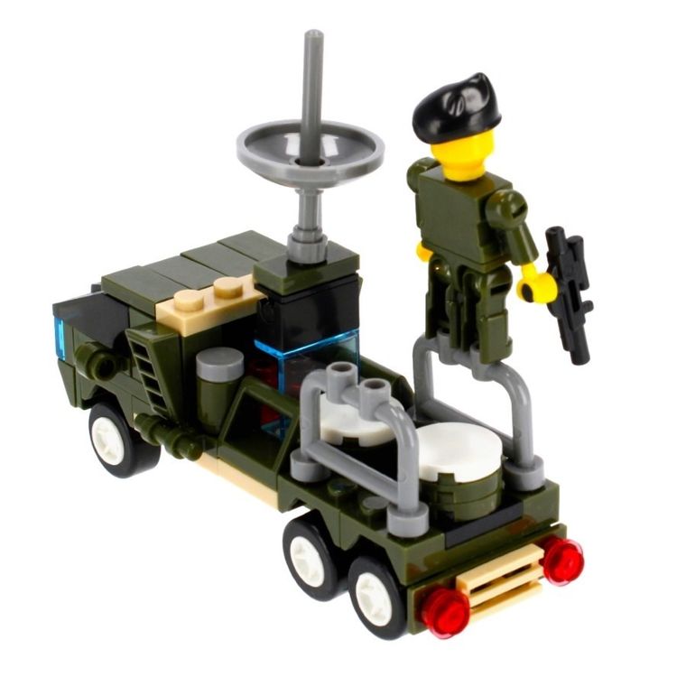 Alleblox, wojsko, klocki konstrukcyjne