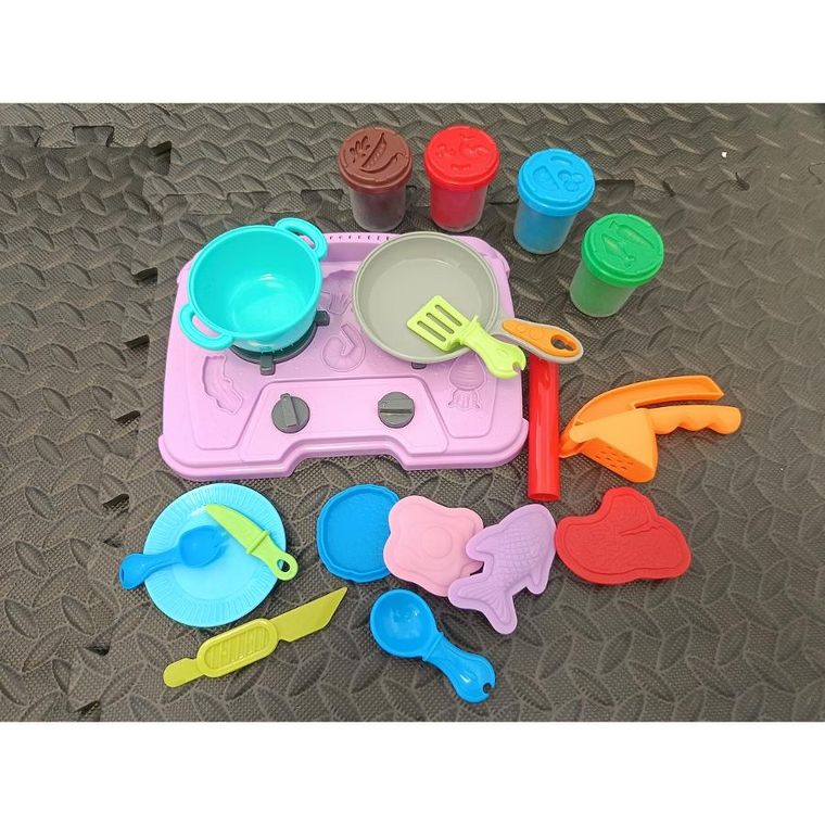 Anek dla Dzieci, masa plastyczna, kuchnia