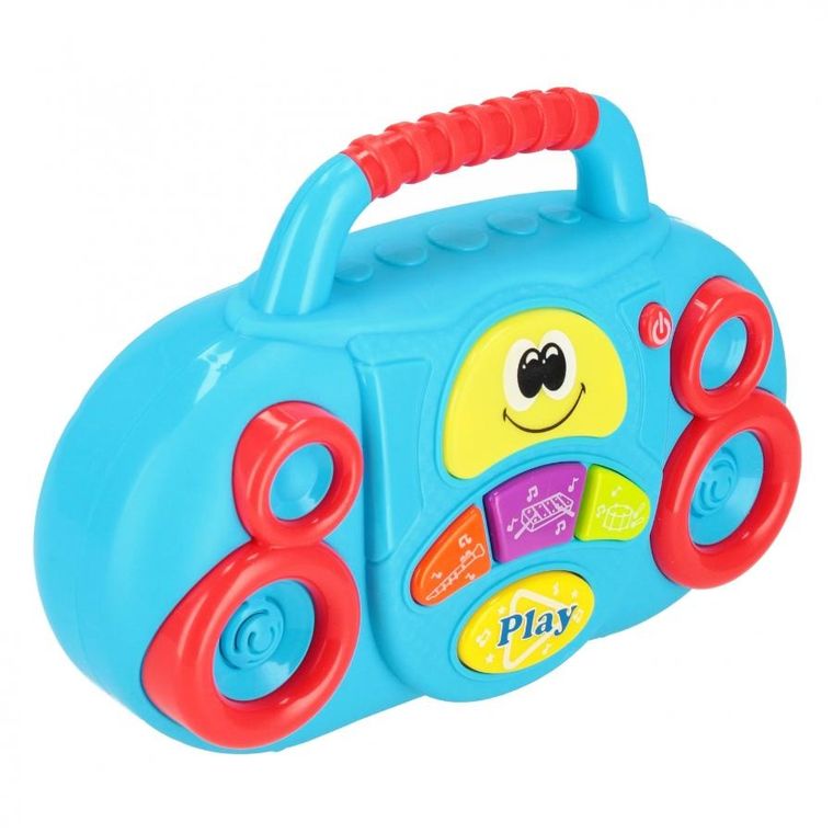 Bam Bam, muzyczne radyjko, zabawka interaktywna