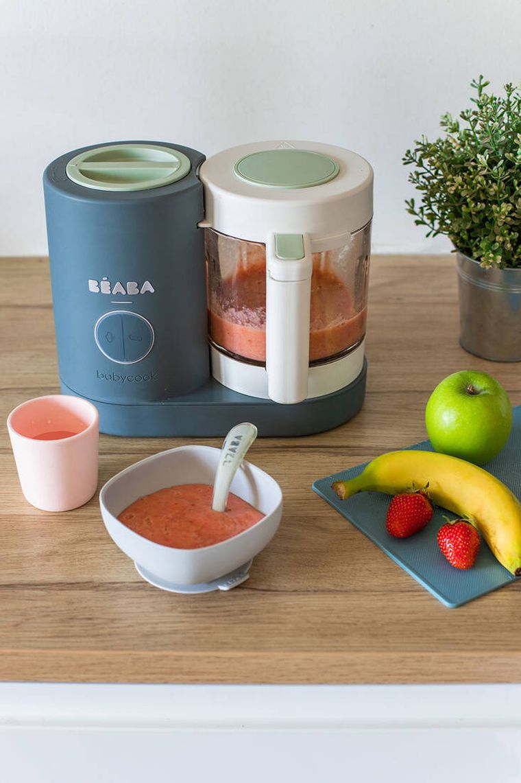 Beaba, Babycook Neo, urządzenie do miksowania i gotowania na parze, Mineral Grey