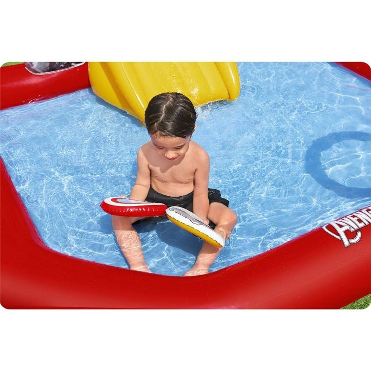 Bestway, The Avengers, plac zabaw, dmuchany, 211-198-125 cm