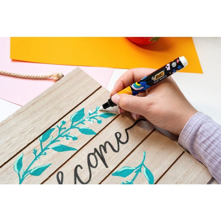 Bic, Intensity Classic Paint, markery akrylowe, 12 kolorów