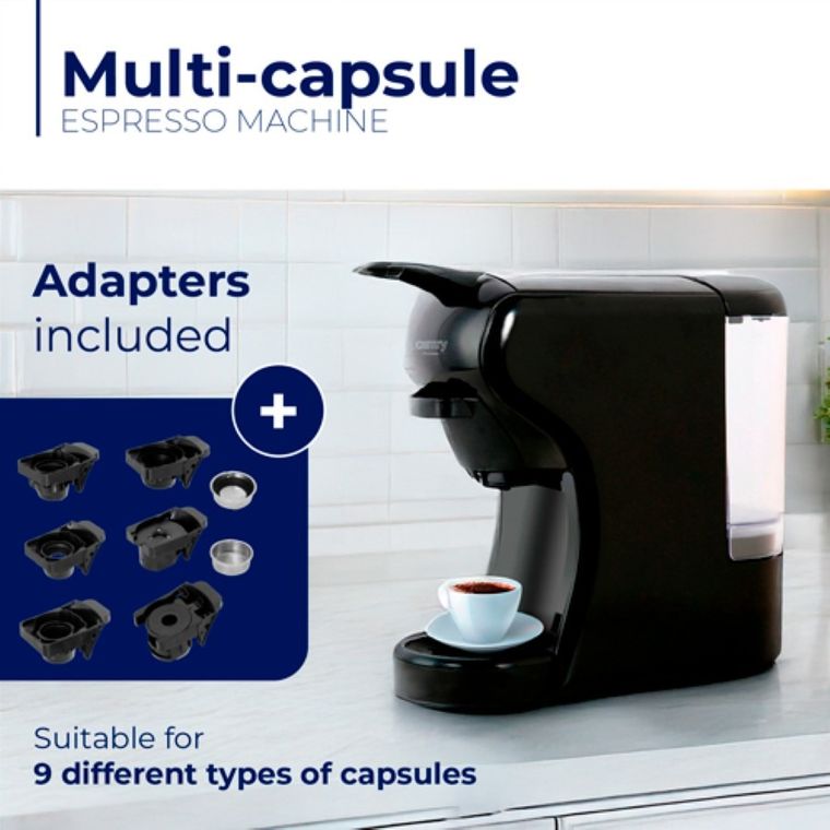 Camry, Multi-Ekspres, ekspres ciśnieniowy, wielokapsułkowy