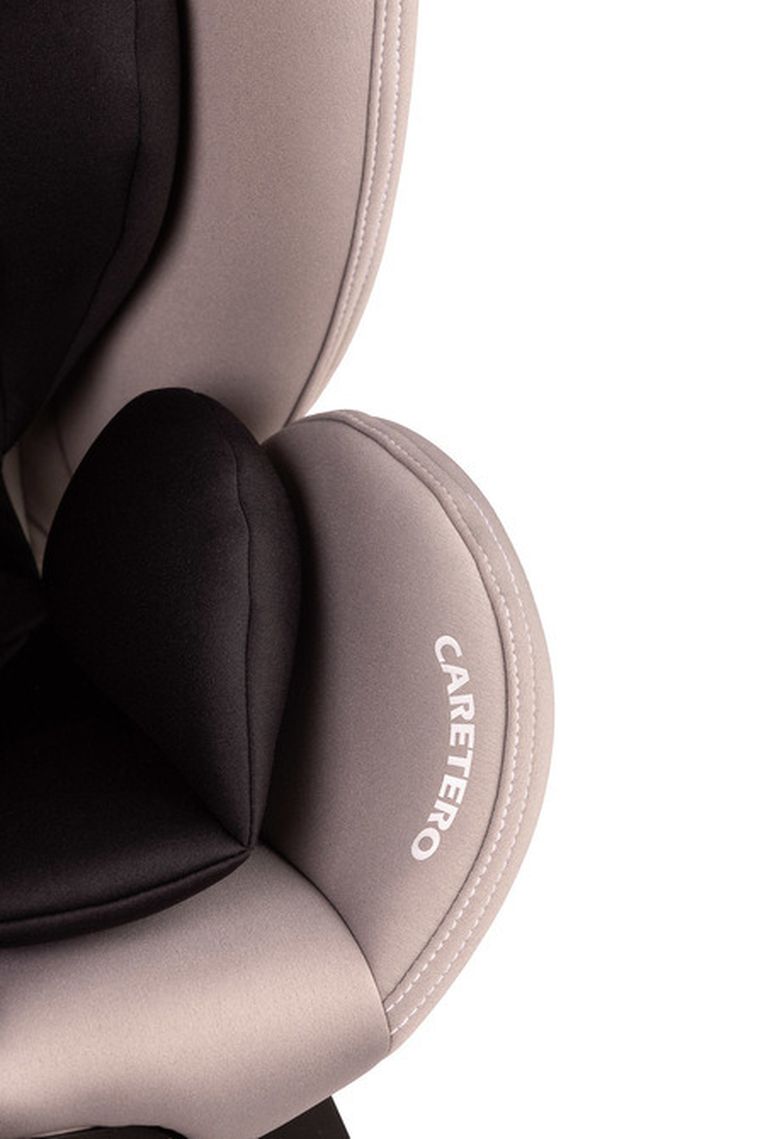 Caretero, Securo i-Size, fotelik samochodowy, light grey, 40-150 cm