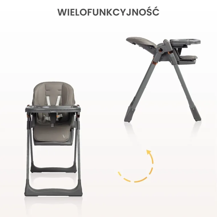 Caretero, Vars, krzesełko do karmienia, beige