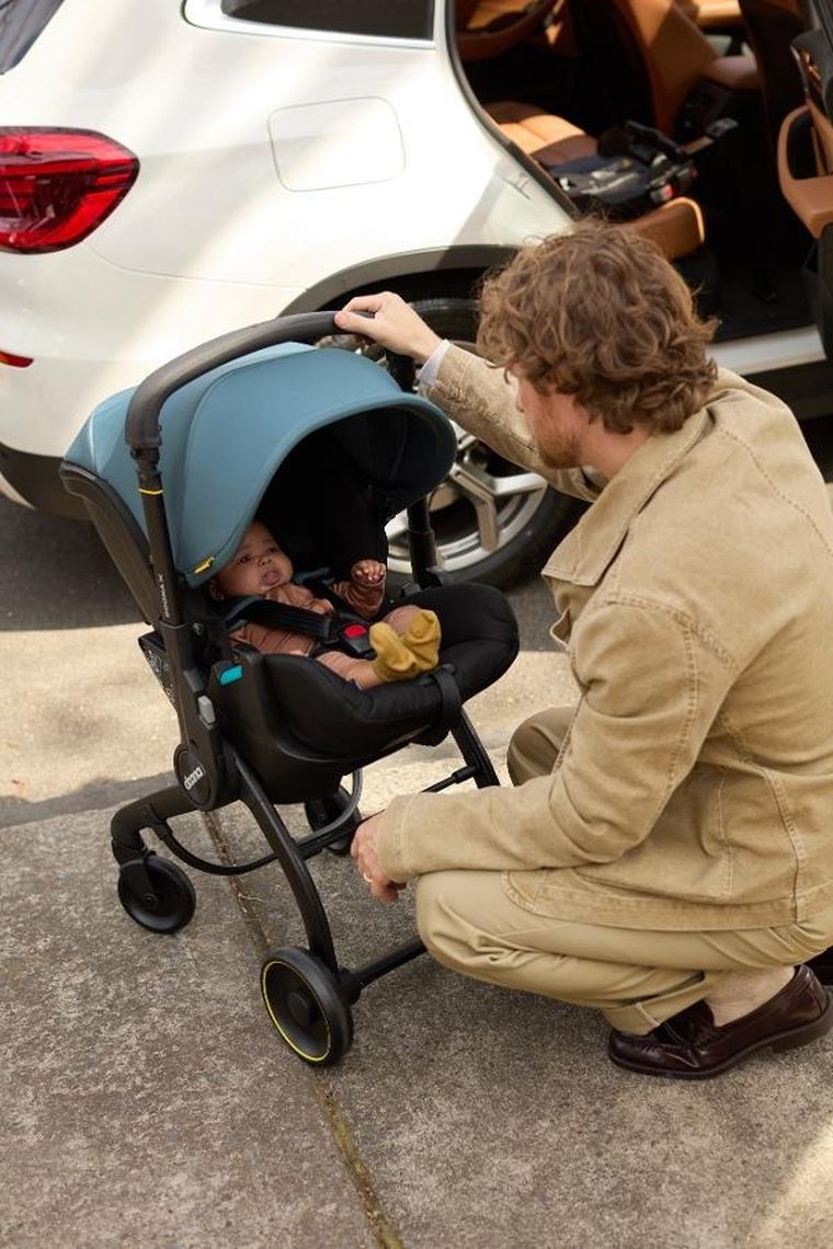 Doona, Doona X, mobilny fotelik samochodowy, dusty sage, 40-85 cm