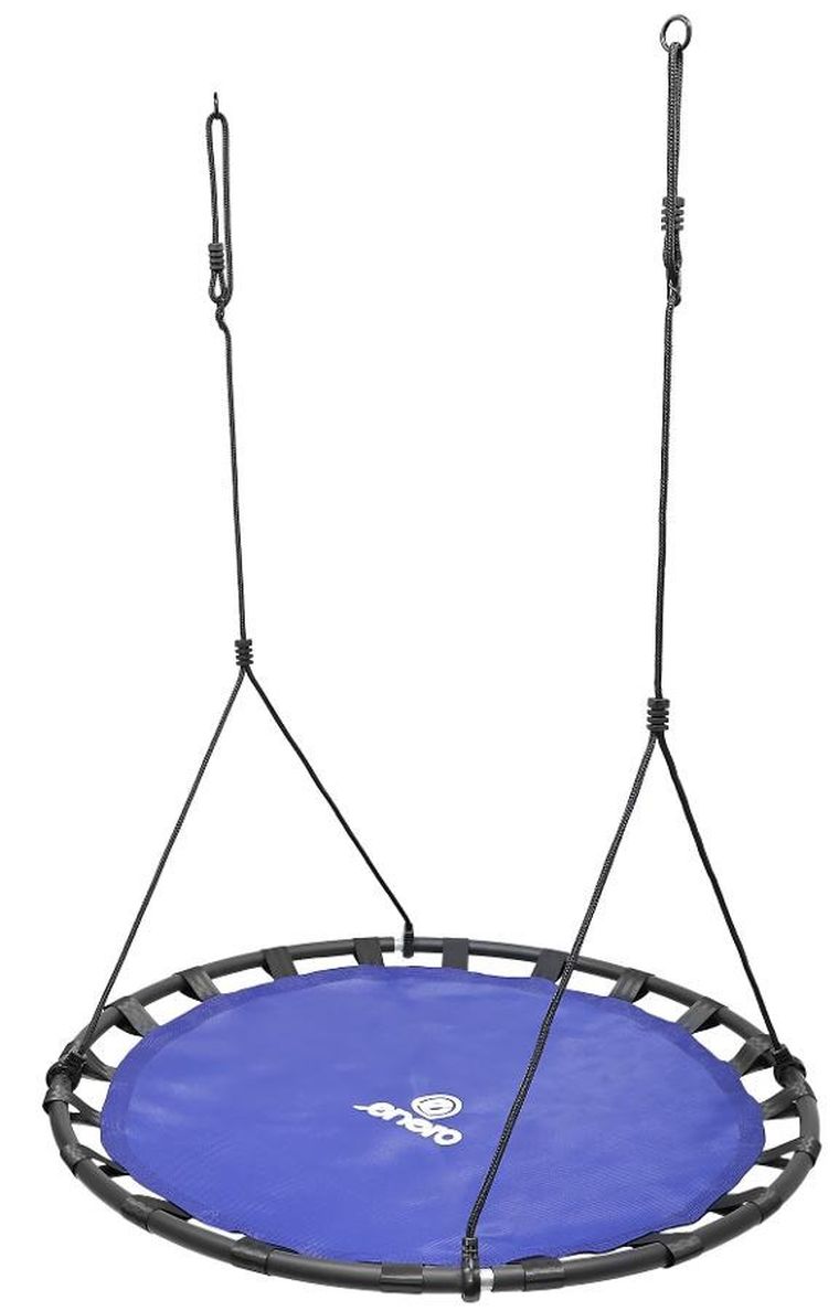 Enero, huśtawka ogrodowa, bocianie gniazdo, 120 cm, niebieska