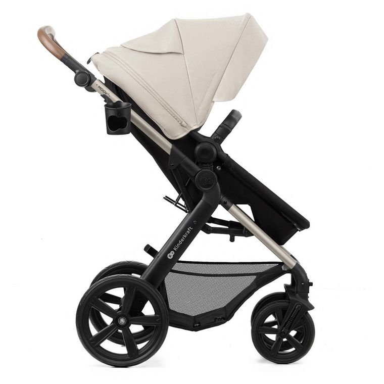 Kinderkraft, Moov 2, wózek wielofunkcyjny, 3w1, Moonlight Grey