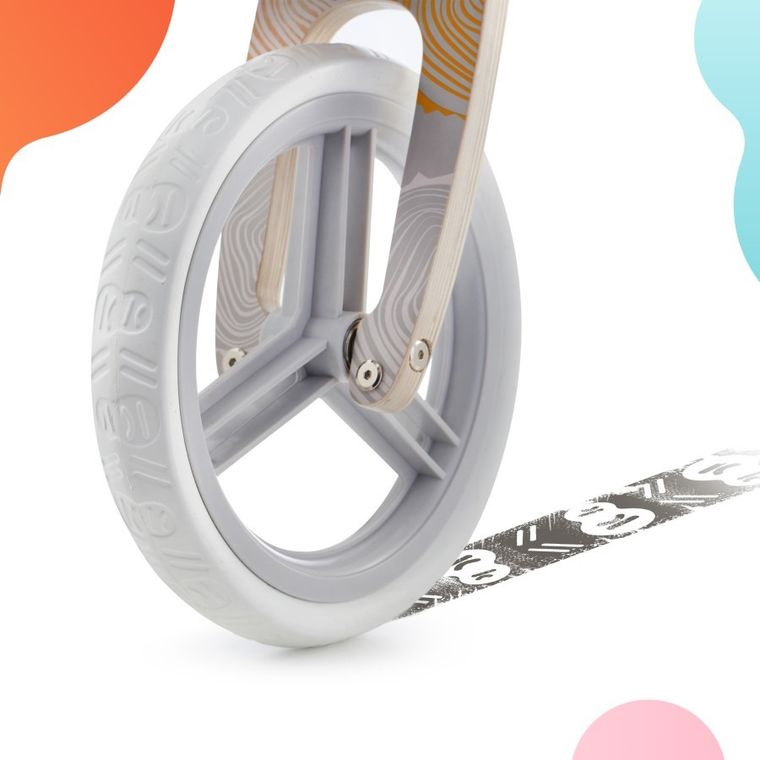 Kinderkraft, Runner Nature, rowerek biegowy, koralowy