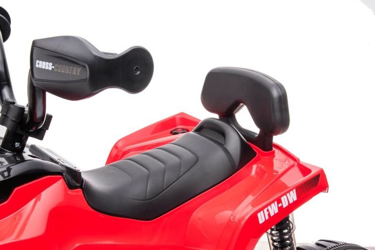 Lean Cars, Madman, quad, pojazd na akumulator, czerwony