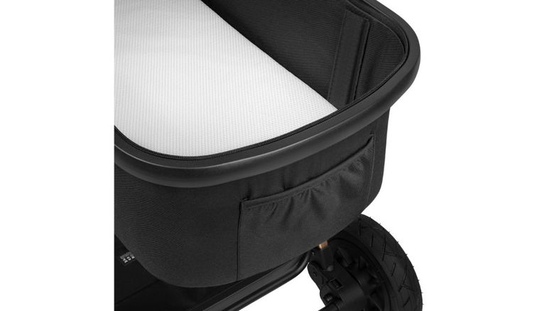 Lionelo, Amber 2in1, wózek wielofunkcyjny, Black Onyx