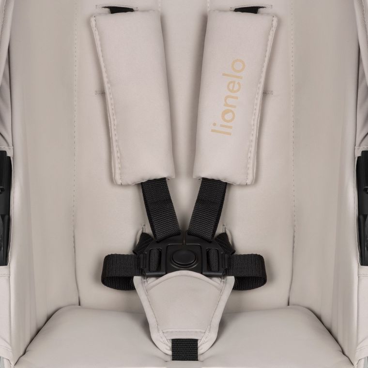 Lionelo, Amber Plus, wózek wielofunkcyjny 2w1, Beige Sand