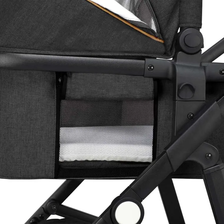 Lionelo, Amber, wózek wielofunkcyjny, 3w1, Grey Graphite