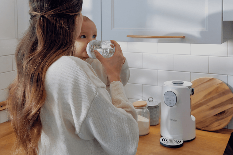 Lionelo Care, ekspres do przygotowywania mleka, White Natural